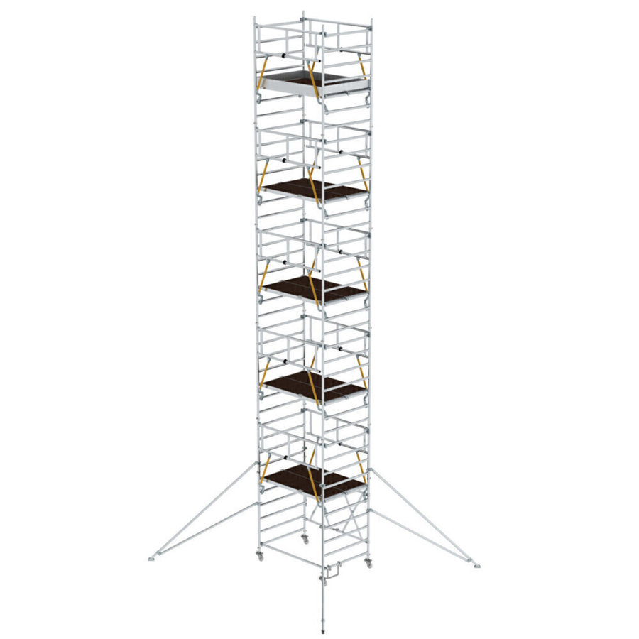 Günzburger Steigtechnik Klappgerüst SG 1,35 x 1,80 m mit Ausleger Plattformhöhe 9,89 m