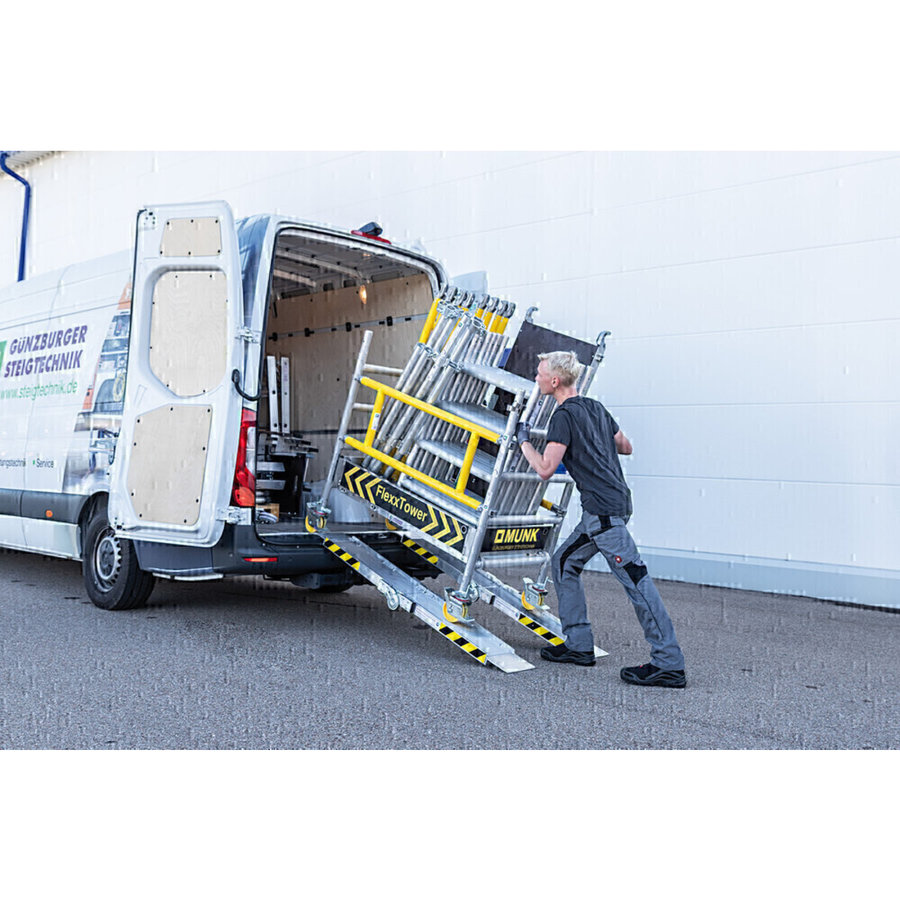 Günzburger Steigtechnik FlexxTower Ein-Personen-Gerüst Plattformhöhe 4,10 m