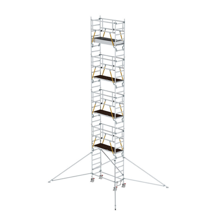 Günzburger Steigtechnik Rollgerüst SG 0,75 x 1,80 m mit Ausleger Plattformhöhe 8,39 m
