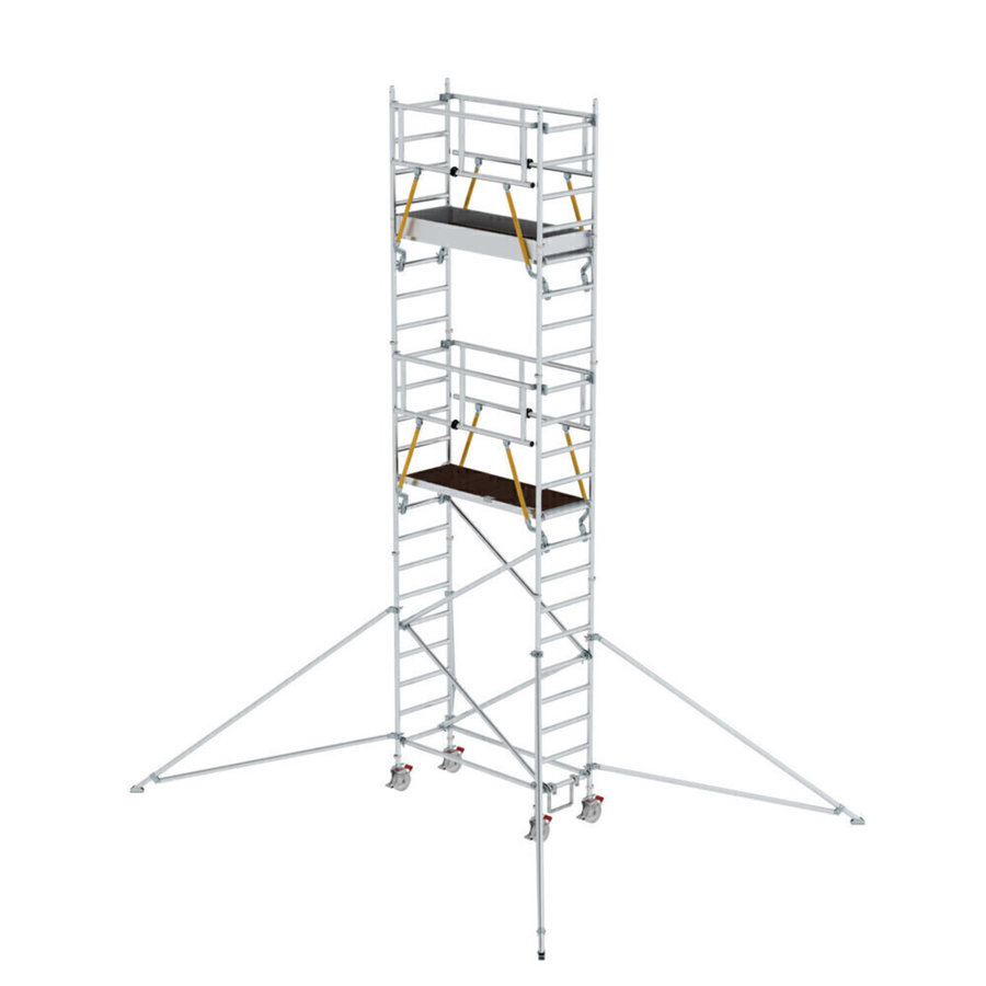 Günzburger Steigtechnik Rollgerüst SG 0,75 x 1,80 m mit Ausleger Plattformhöhe 5,59 m