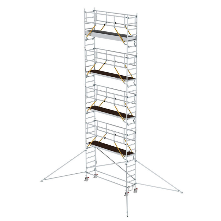 Günzburger Steigtechnik Rollgerüst SG 0,75 x 3,0 m mit Ausleger Plattformhöhe 8,39 m