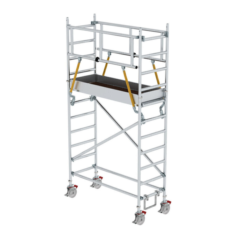Günzburger Steigtechnik Rollgerüst SG 0,75 x 1,80 m Plattformhöhe 2,51 m