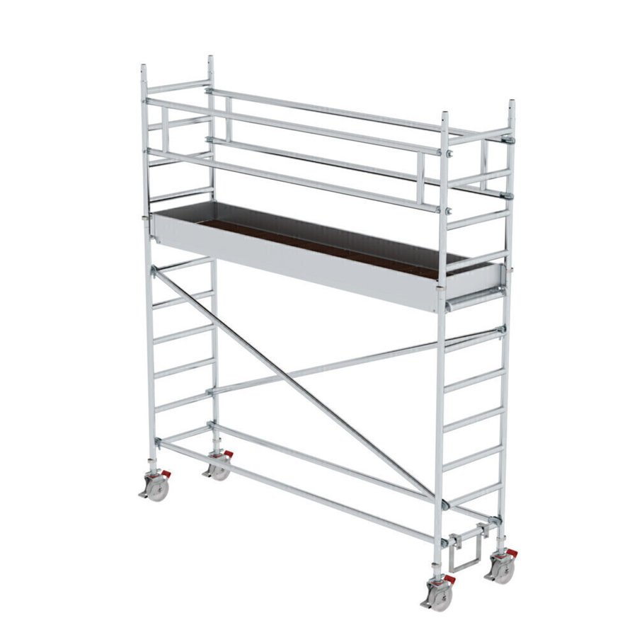 Günzburger Steigtechnik Rollgerüst 0,75 x 3,0 m Plattformhöhe 2,51 m