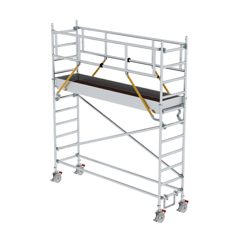 Günzburger Steigtechnik Rollgerüst SG 0,75 x 3,0 m Plattformhöhe 2,51 m