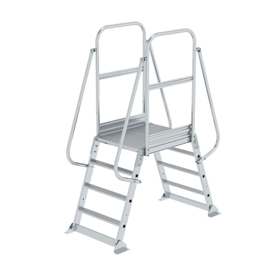 Günzburger Steigtechnik Überbrückung 70° 4 Stufen