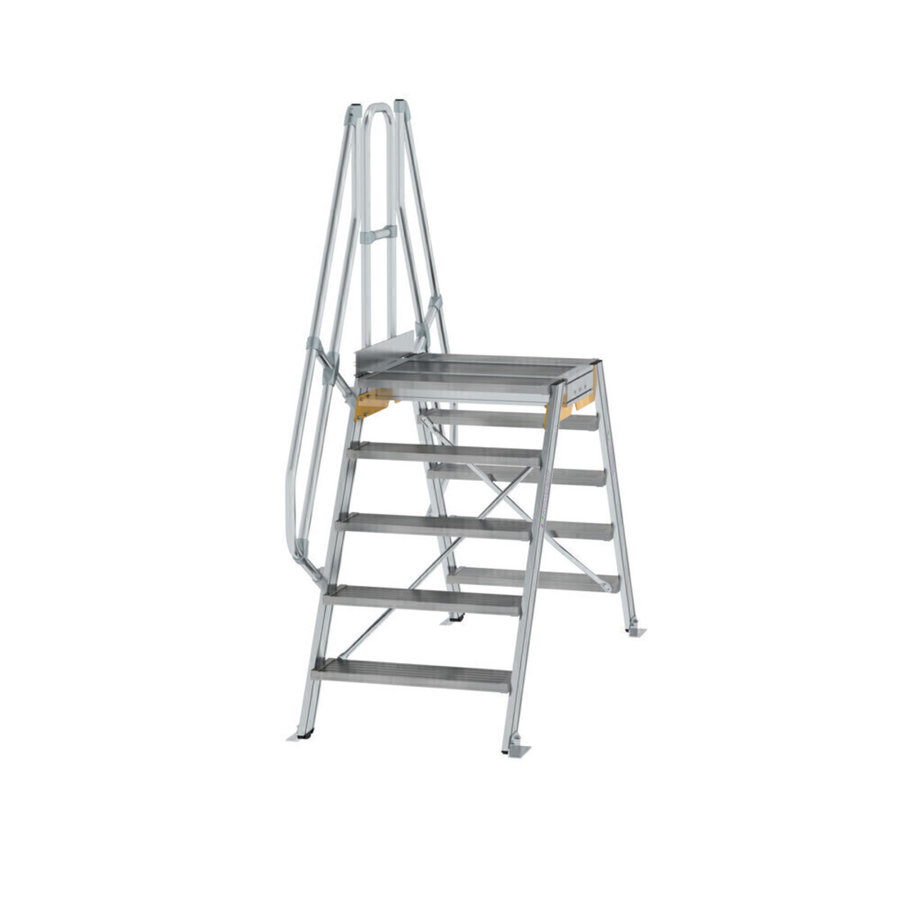 Günzburger Steigtechnik Überstieg 60° Stufenbreite 800 mm 5 Stufen