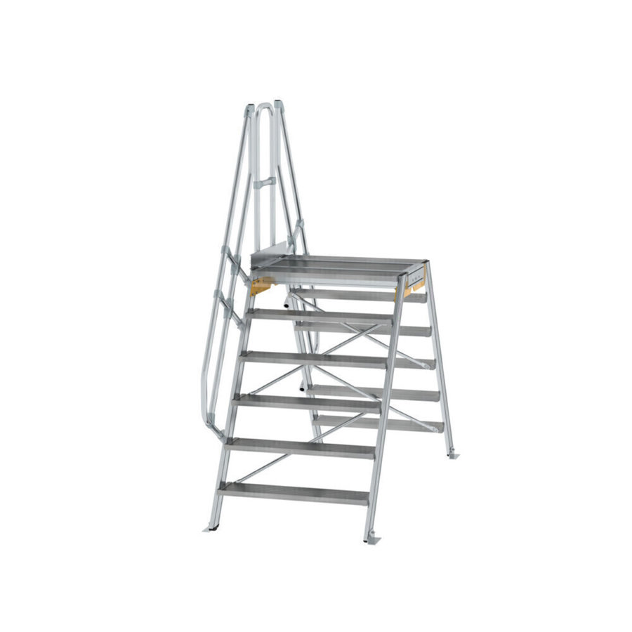 Günzburger Steigtechnik Überstieg 60° Stufenbreite 1000 mm 6 Stufen