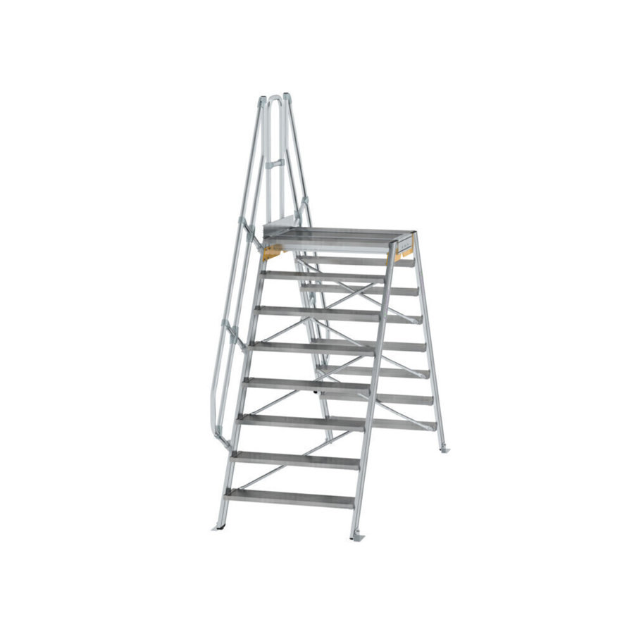 Günzburger Steigtechnik Überstieg 60° Stufenbreite 1000 mm 8 Stufen