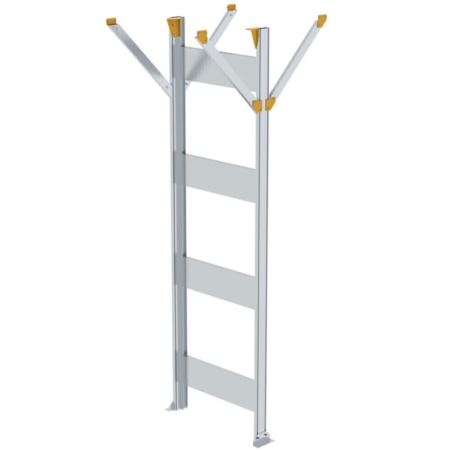Günzburger Steigtechnik Stützteil für Baukastensystem Laufsteganlage Plattformhöhe 2500-3000 mm
