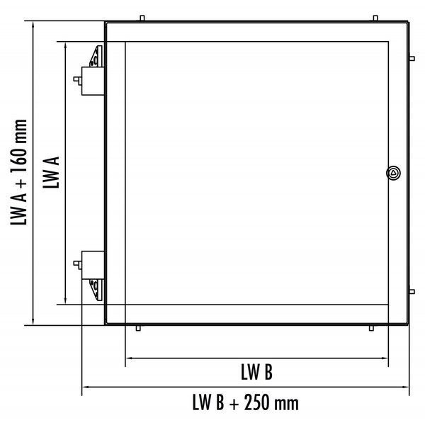 Hailo Professional HS 8 ECO Kl. D 400 KN / 1000x1000