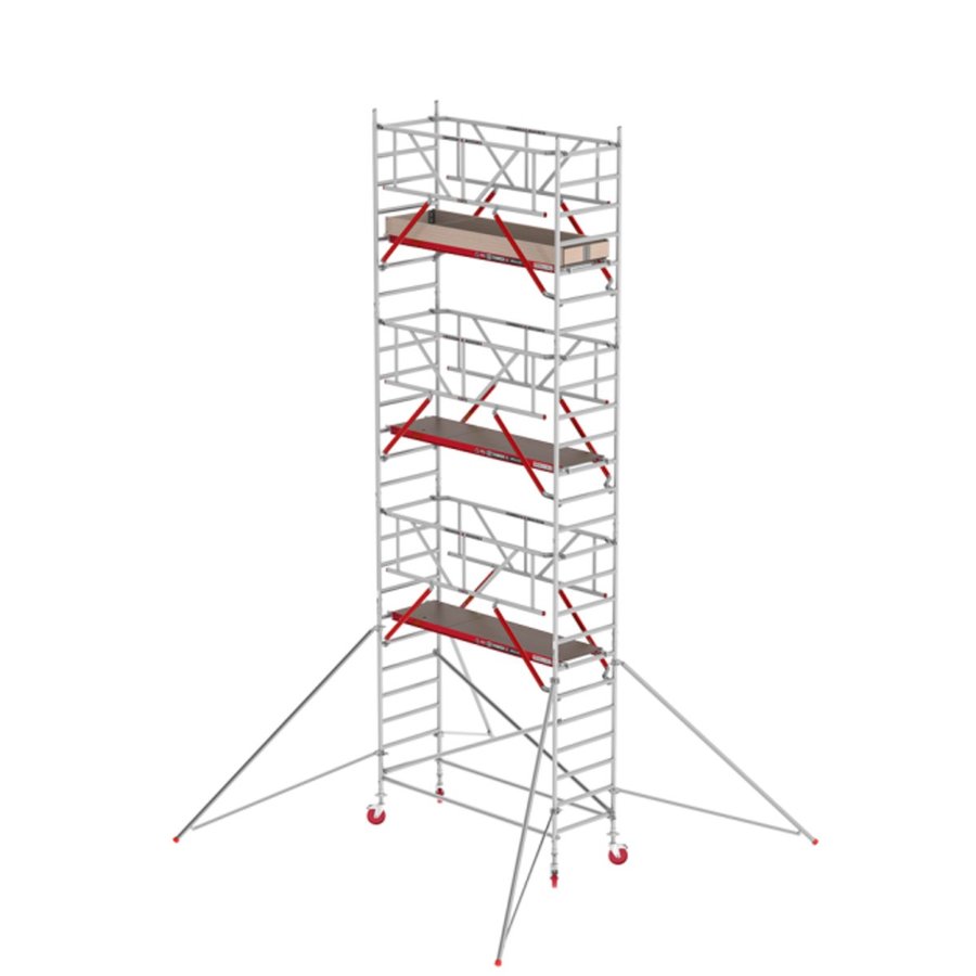 Altrex RS TOWER 41 Plus Fahrgerüst mit Safe-Quick® + Streben - 0.90m x 2.45m  Arbeitshöhe 8,20 m