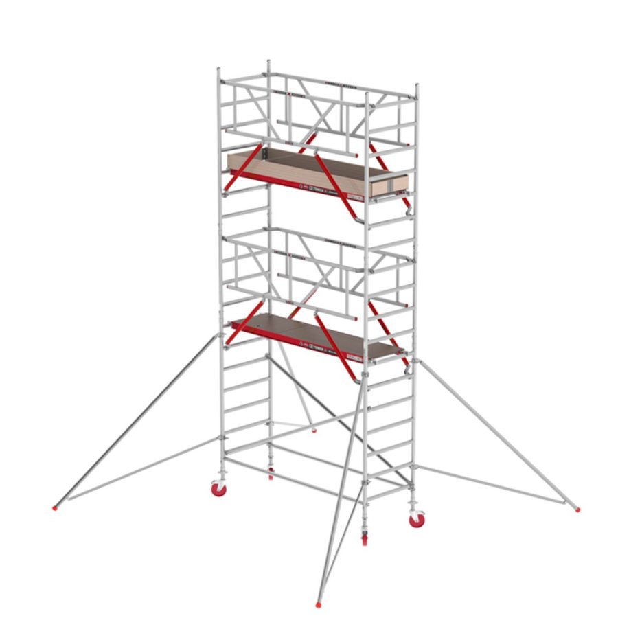 Altrex RS TOWER 41 Plus mit Safe-Quick® + Streben - 0.90m x 1.85m  Arbeitshöhe 6,20 m