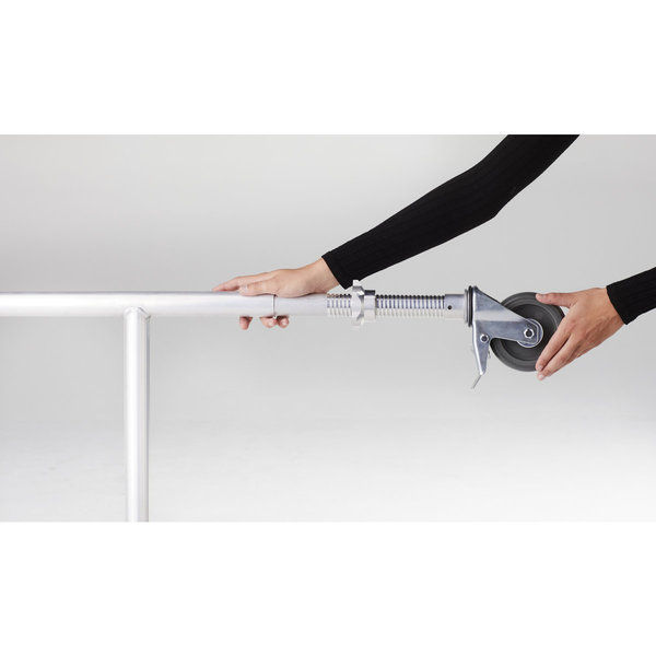 Altrex Satz Räder(2 Stk.) ø125 mm, Höhenverstellbar stufenlos RS TOWER 34