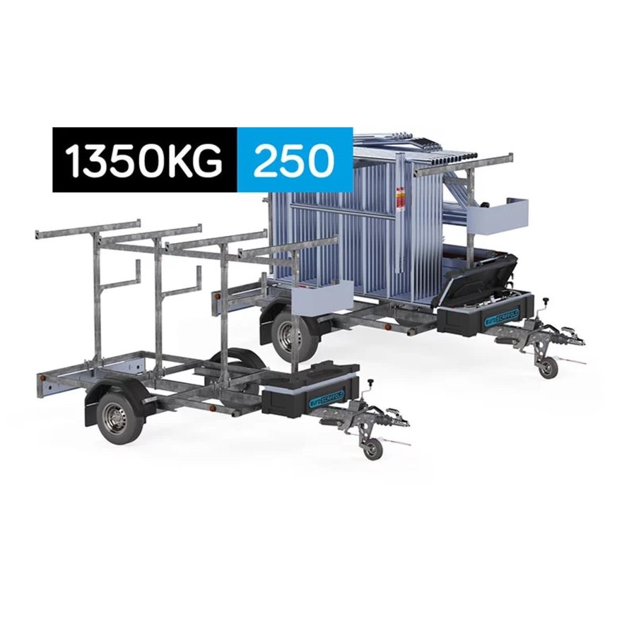 ASC Group Gerüstanhänger 250 Modell Standard 1350kg