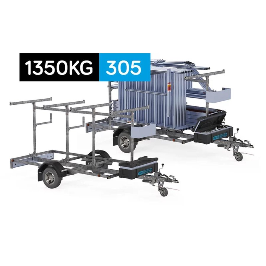 ASC Group Gerüstanhänger 305 Modell Standard 1350kg