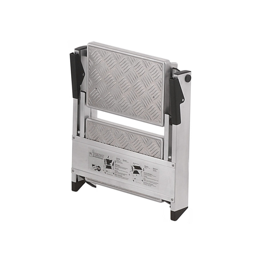 WAKÜ Little Jumbo Sicherheitstreppe mit Quintett Stufen (Compact-Ausführung) 2-stufig