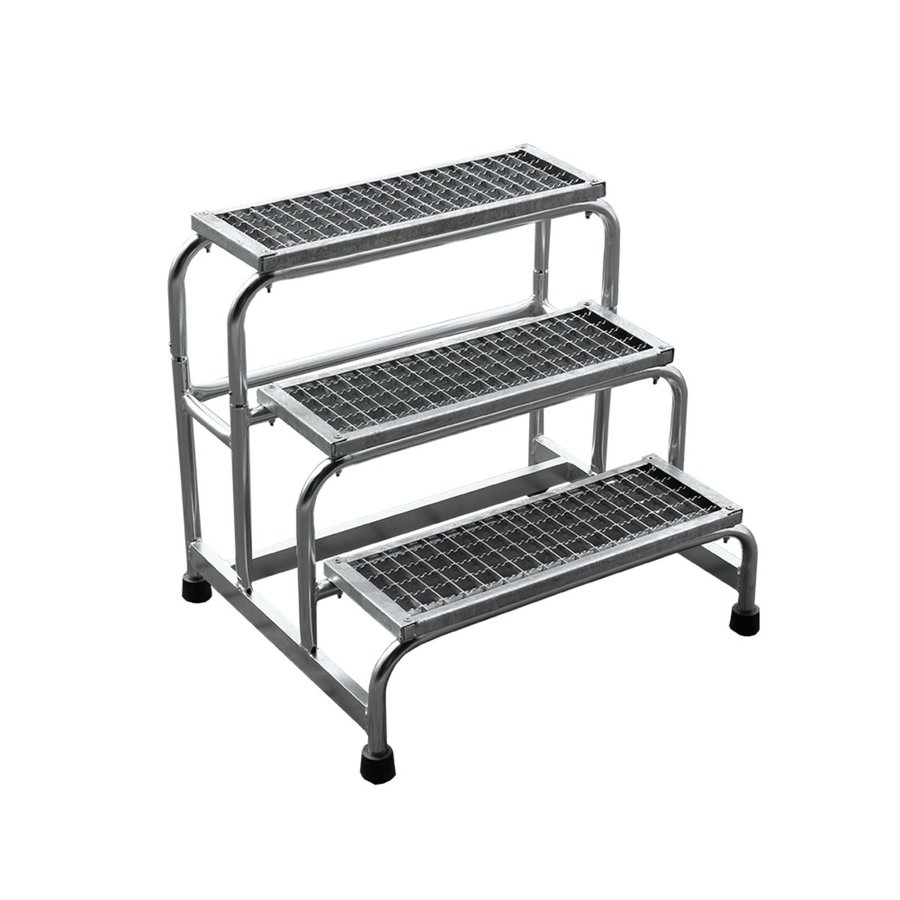 ASC Group Montagetreppe mit Gitterrost 3 Stufen