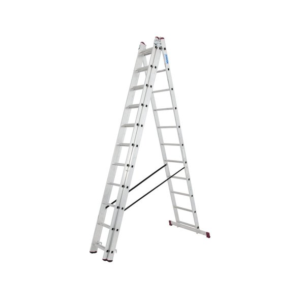 Krause CORDA Alu-VielzweckLeiter Artikel-Nr. 030429 3x11 Sprossen