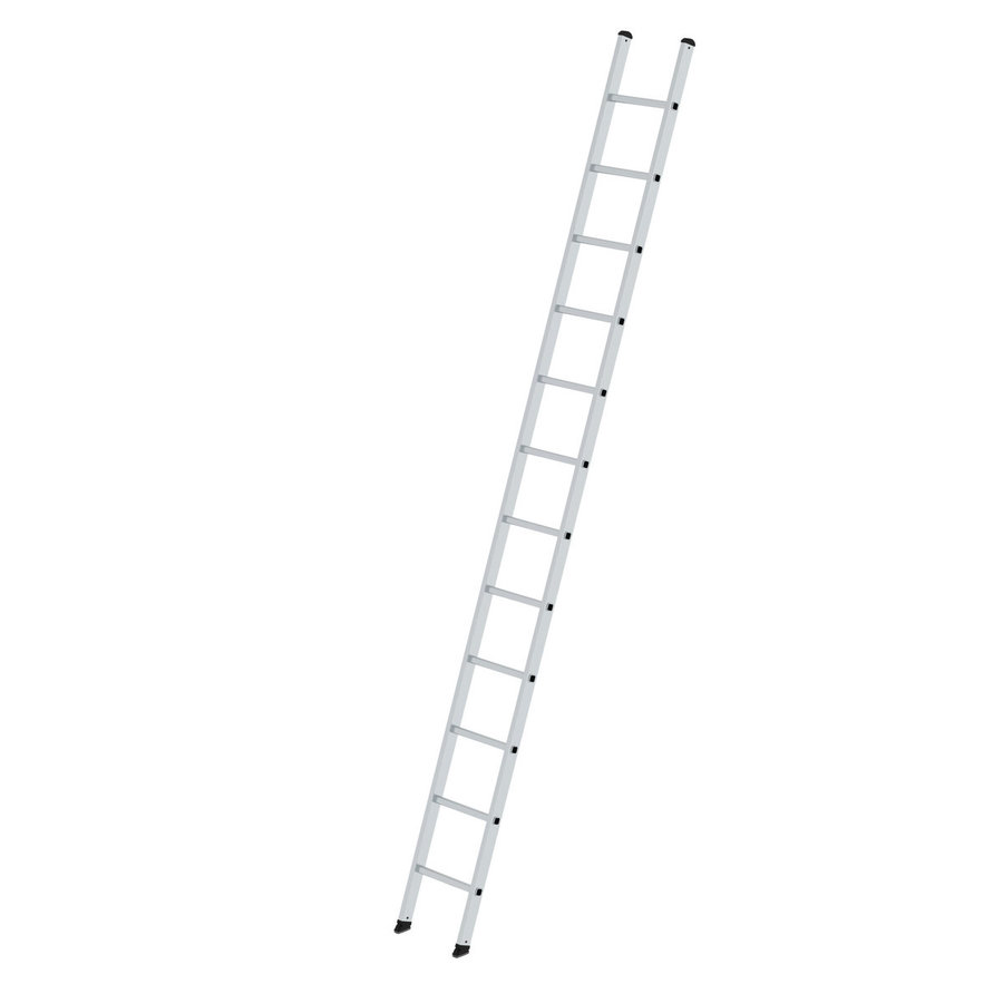Günzburger Steigtechnik Sprossen-Anlegeleiter 350mm breit ohne Traverse 12 Sprossen