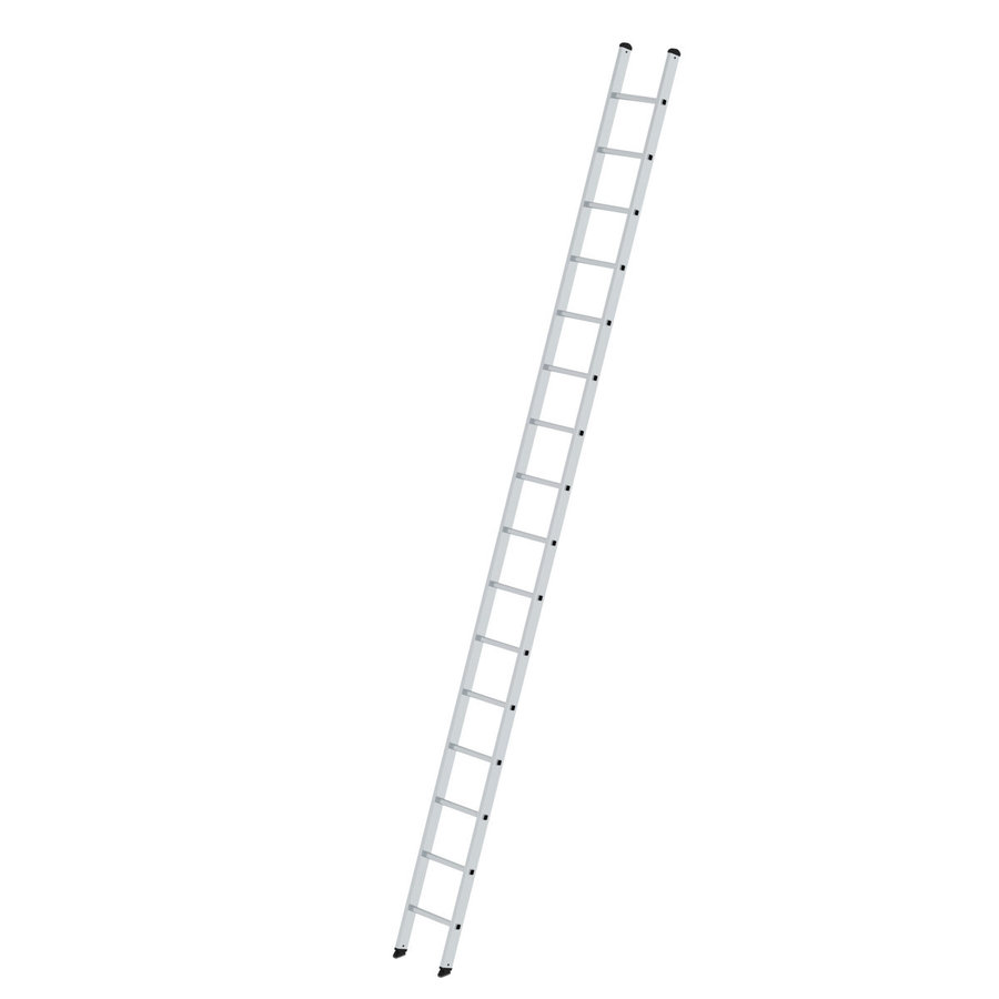 Günzburger Steigtechnik Sprossen-Anlegeleiter 350mm breit ohne Traverse 16 Sprossen