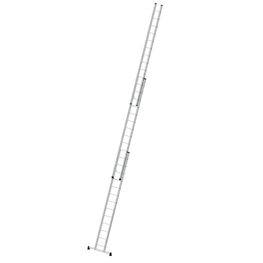 Günzburger Steigtechnik Mehrzweckleiter 3-teilig mit nivello®-Traverse 3x13 Sprossen