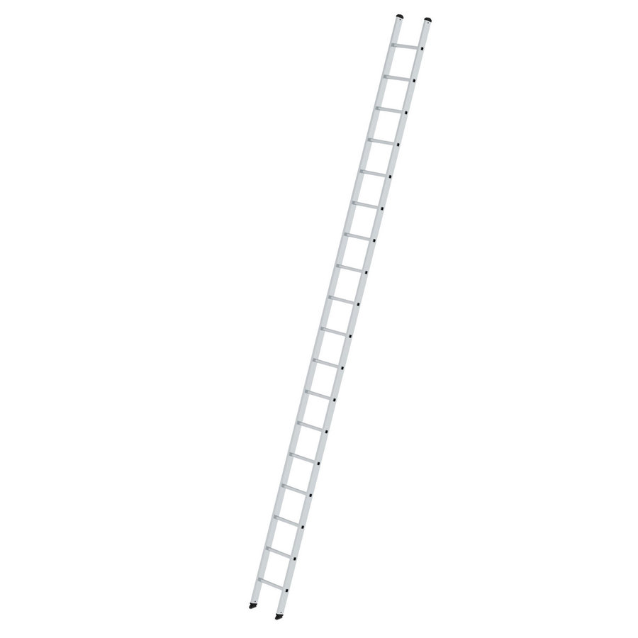 Günzburger Steigtechnik Sprossen-Anlegeleiter 350mm breit ohne Traverse 18 Sprossen