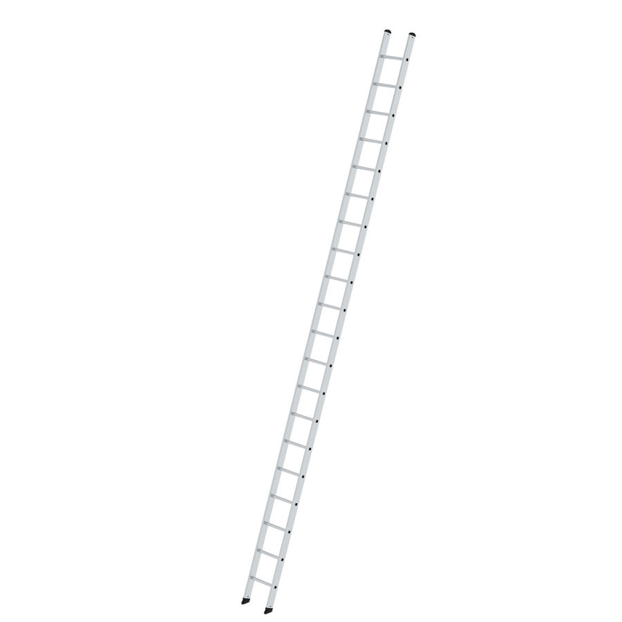 Günzburger Steigtechnik Sprossen-Anlegeleiter 350mm breit ohne Traverse 20 Sprossen