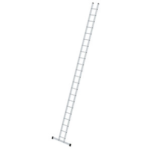 Günzburger Steigtechnik Sprossen-Anlegeleiter 350 mm breit mit Standard-Traverse