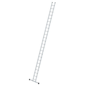 Günzburger Steigtechnik Sprossen-Anlegeleiter 350 mm breit mit Standard-Traverse