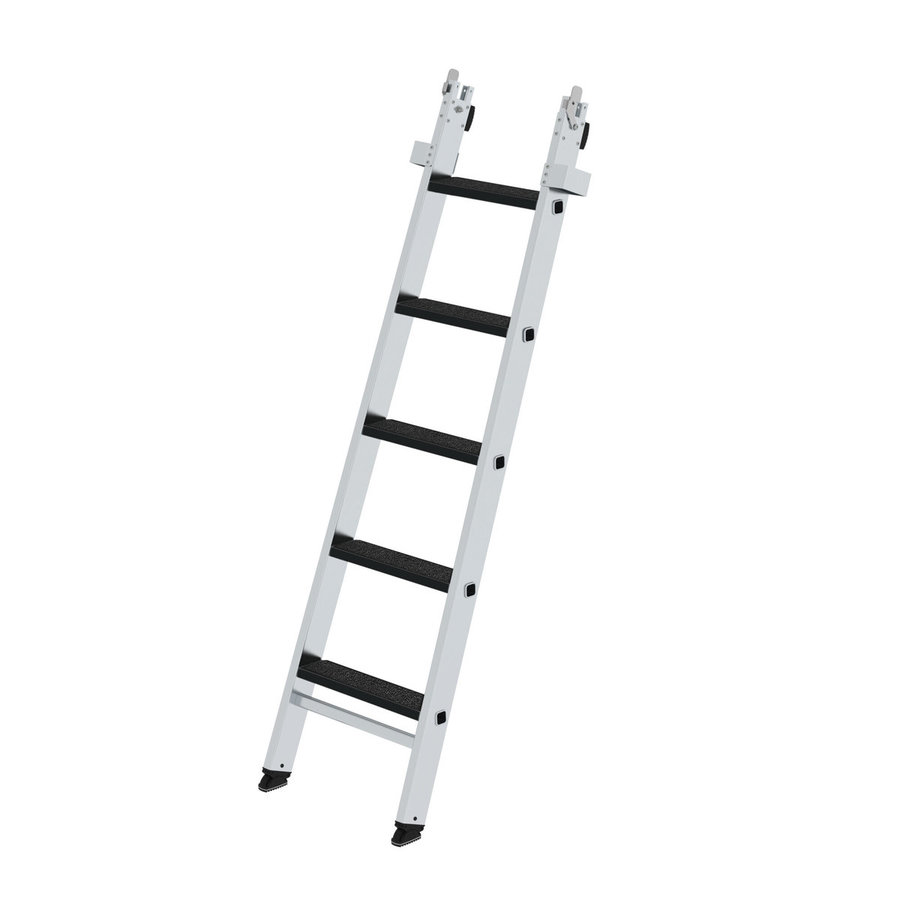 Günzburger Steigtechnik Stufen-Glasreinigerleiter Mittelteil mit clip-step R13 5 Stufen