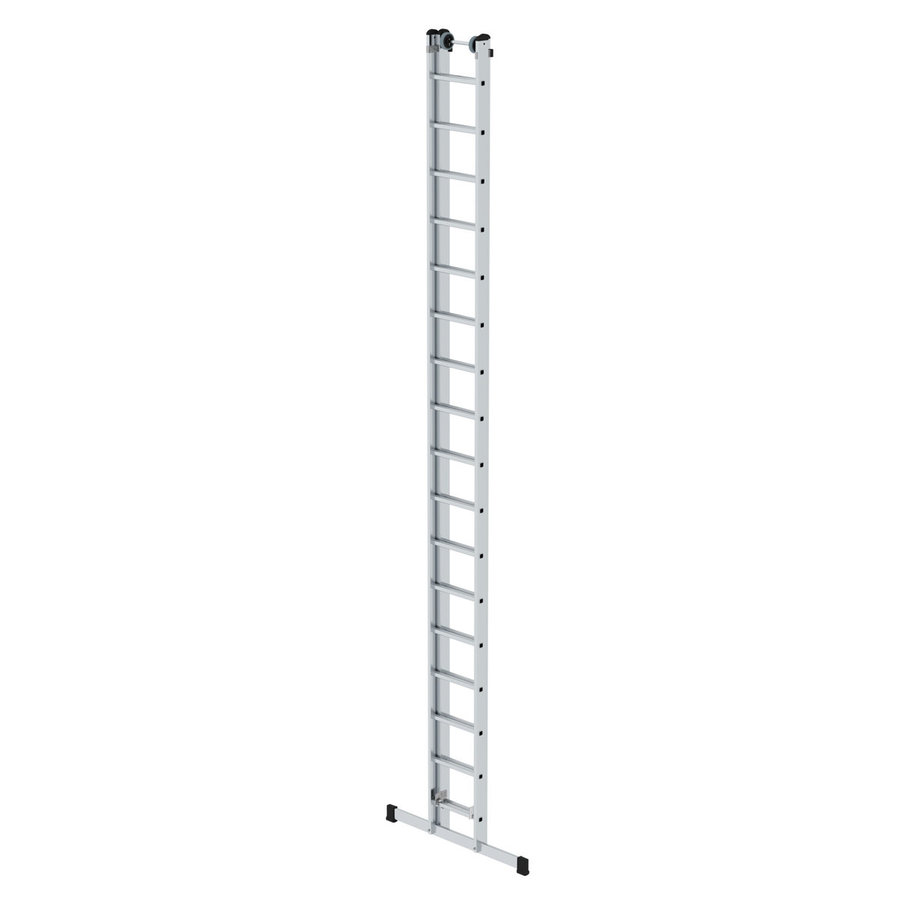 Günzburger Steigtechnik Sprossen-Schiebeleiter mit Standard-Traverse 2x17 Sprossen