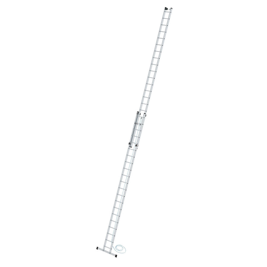 Günzburger Steigtechnik Sprossen-Seilzugleiter mit Standard-Traverse 2x21 Sprossen
