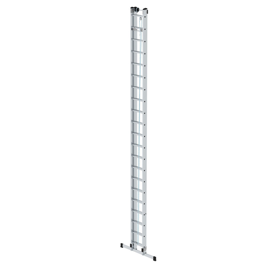 Günzburger Steigtechnik Sprossen-Seilzugleiter mit Standard-Traverse 2x21 Sprossen
