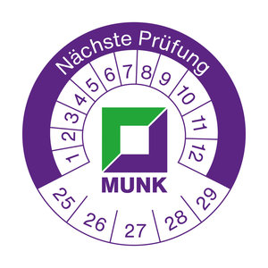 Günzburger Steigtechnik Prüfplakette