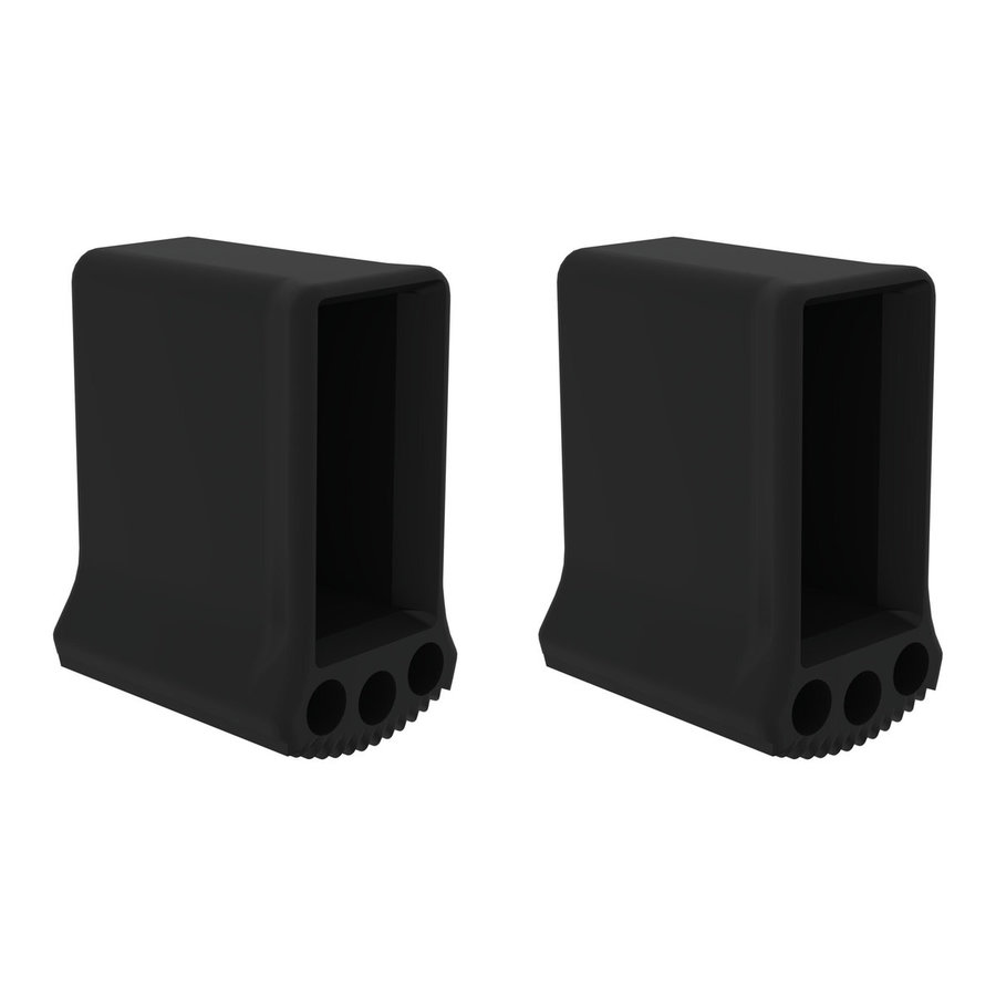 Günzburger Steigtechnik Außenschuh für Querrohr 58x25 mm