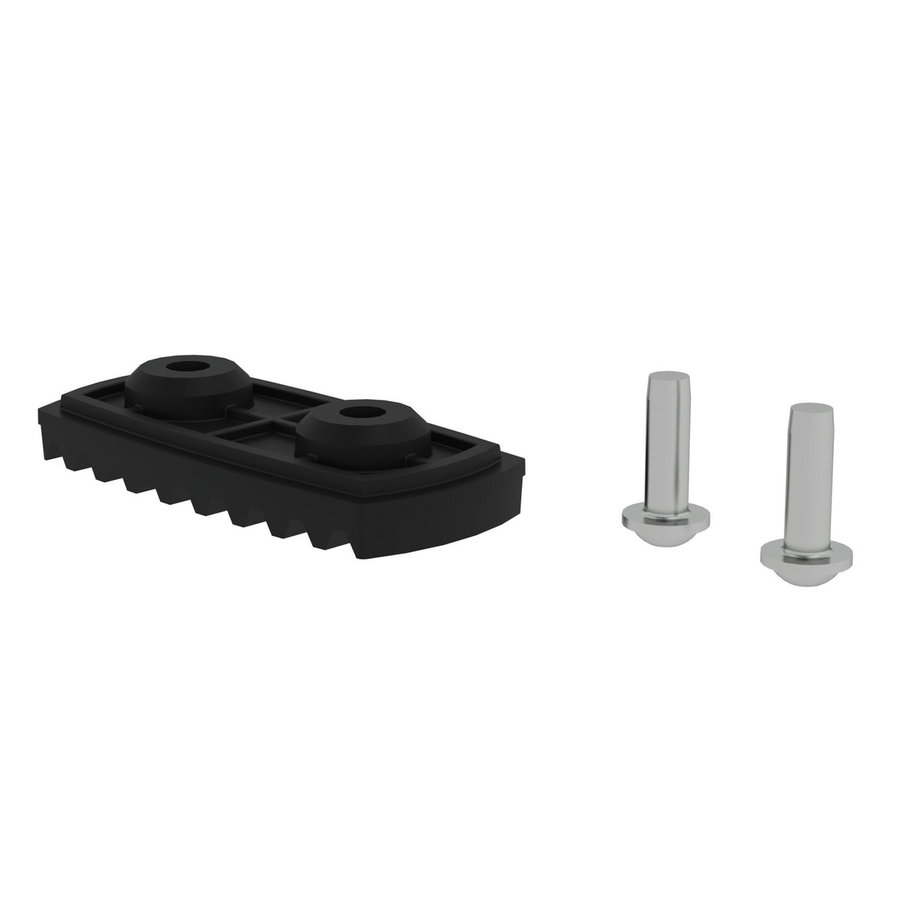Günzburger Steigtechnik nivello®-Fußplatte elektrisch ableitfähig für Holmhöhe 58/73 mm