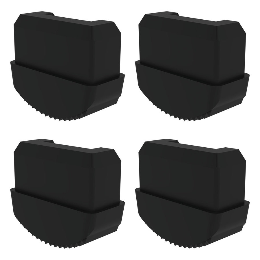 Günzburger Steigtechnik Innenschuh elektrisch ableitfähig für Podesttreppe für Holmmaß 57x24 mm