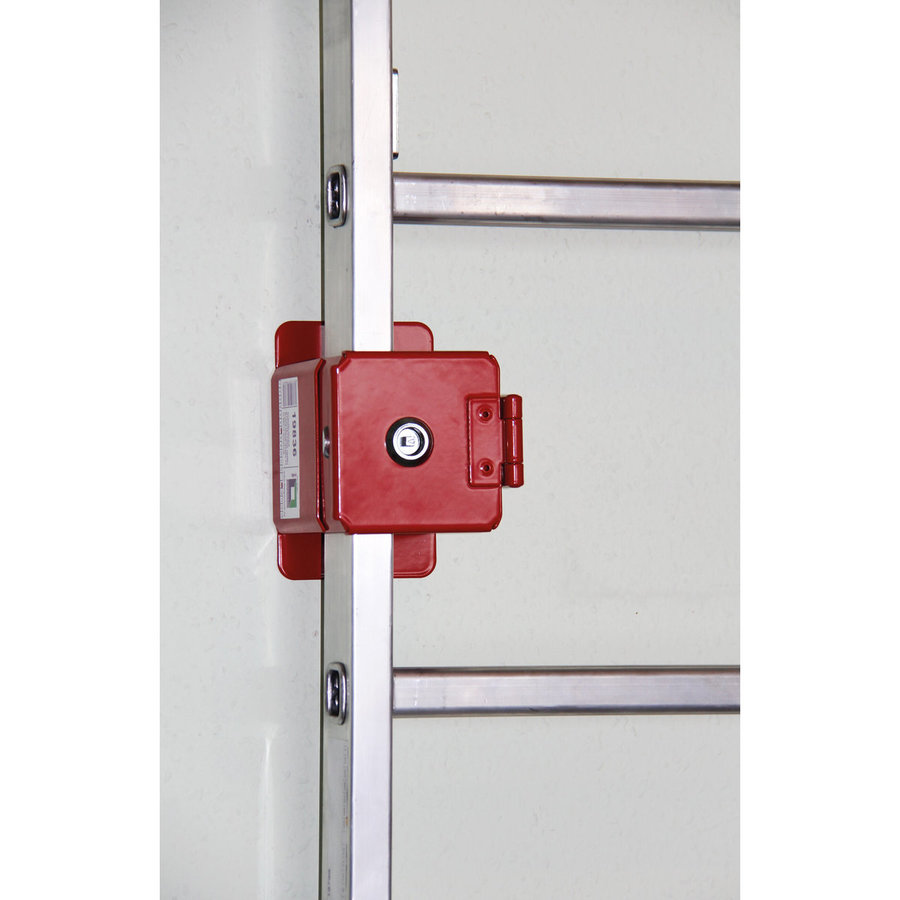 Günzburger Steigtechnik Leiterhalter pulverbeschichtet RAL 3000 Master Key