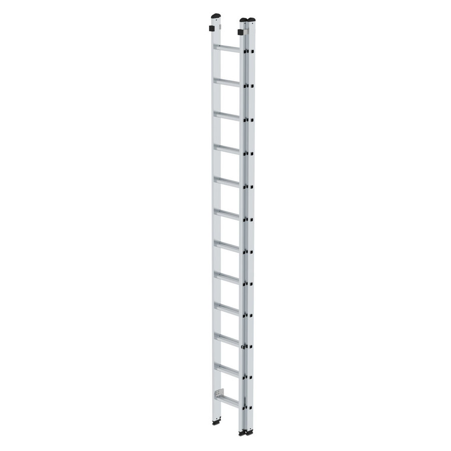 Günzburger Steigtechnik Sprossen-Schiebeleiter 2-teilig ohne Traverse 2x12 Sprossen