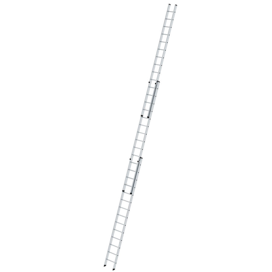 Günzburger Steigtechnik Sprossen-Schiebeleiter 3-teilig ohne Traverse 3x14 Sprossen