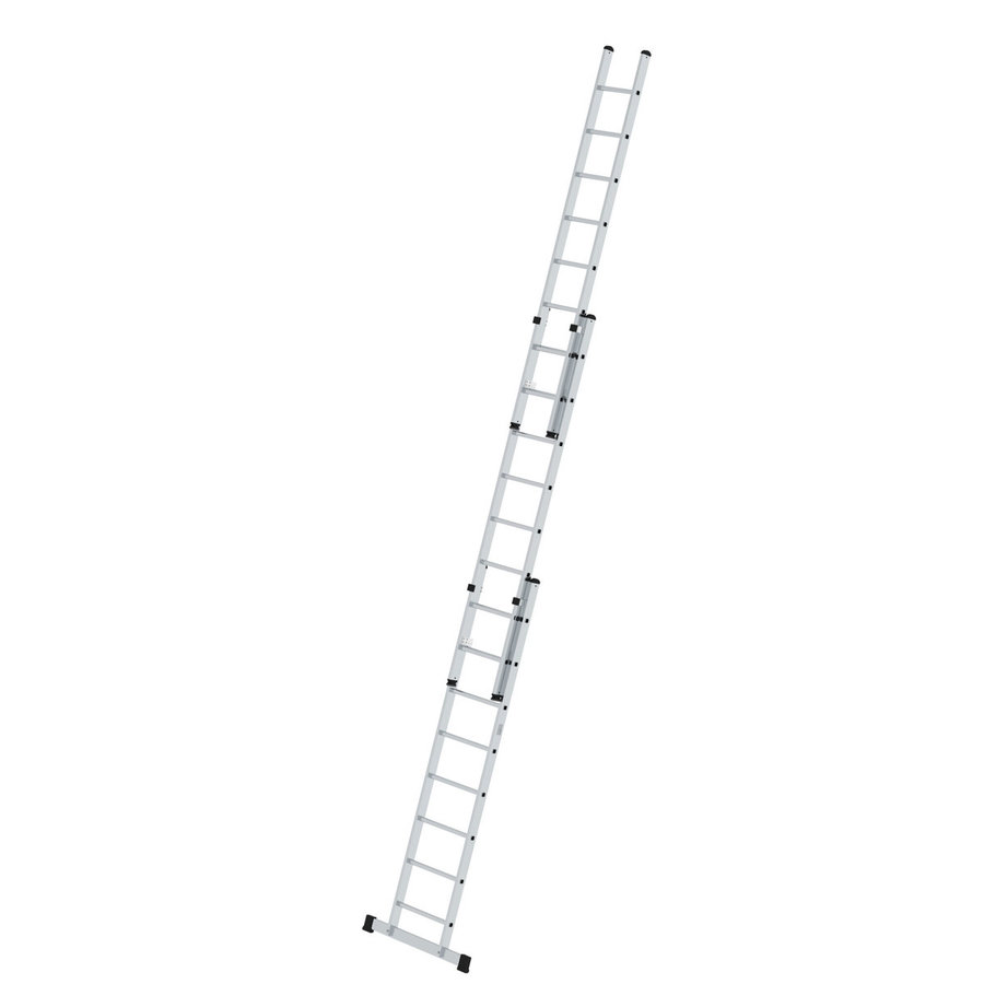 Günzburger Steigtechnik Sprossen-Schiebeleiter 3-teilig mit Standard-Traverse 3x8 Sprossen