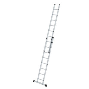 Günzburger Steigtechnik Sprossen-Schiebeleiter 2-teilig mit Standard-Traverse