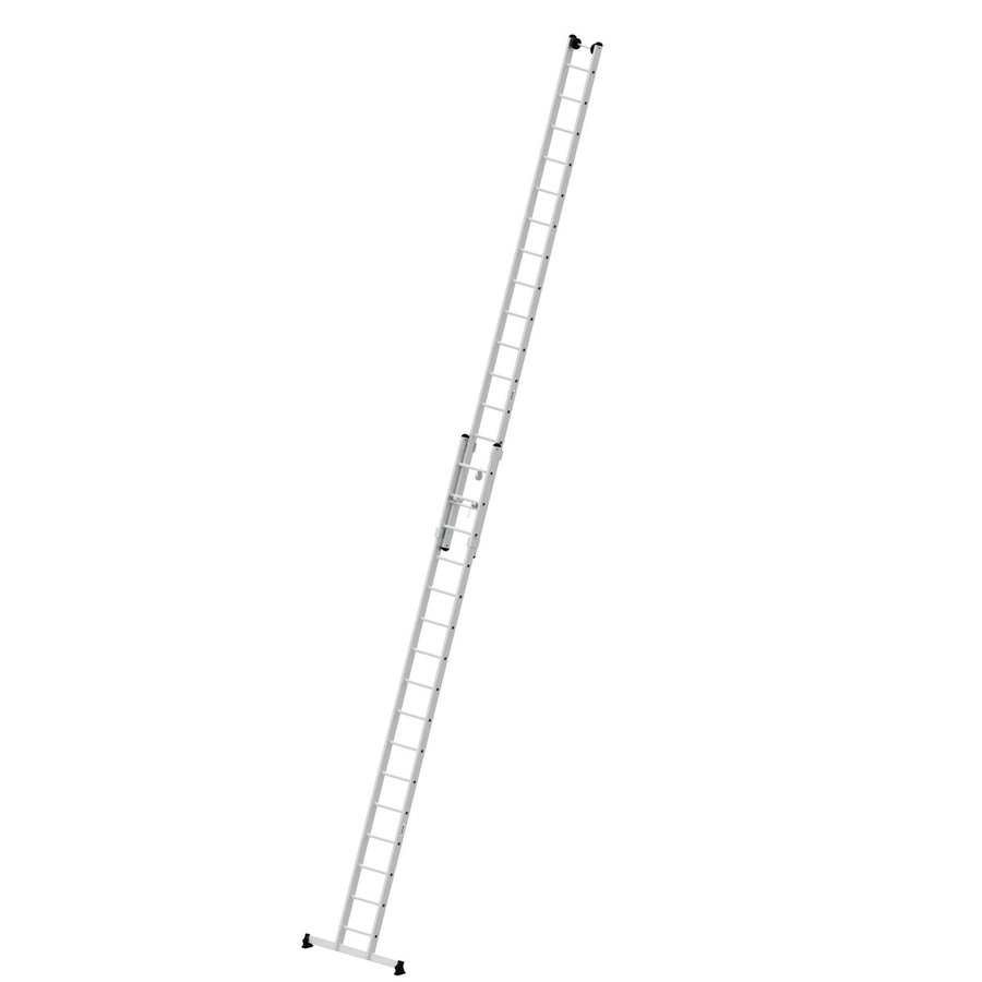 Günzburger Steigtechnik Sprossen-Seilzugleiter 2-teilig mit nivello®-Traverse 2x16 Sprossen