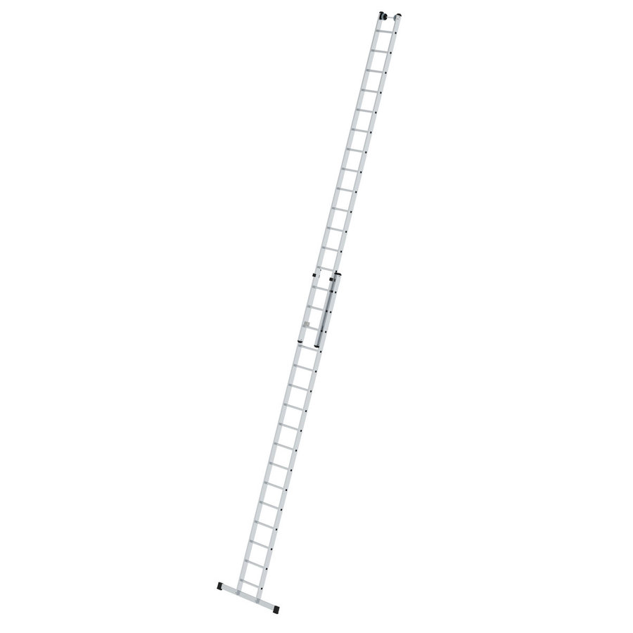 Günzburger Steigtechnik Sprossen-Schiebeleiter 2-teilig mit Standard-Traverse 2x16 Sprossen