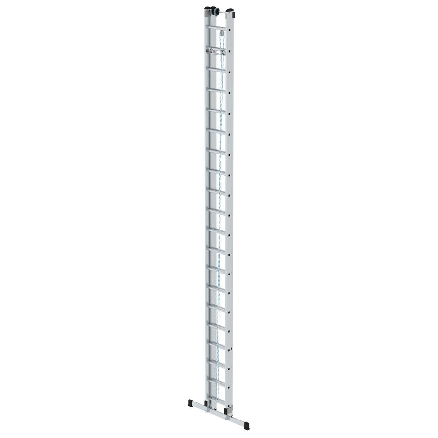 Günzburger Steigtechnik Sprossen-Seilzugleiter 2-teilig mit Standard-Traverse 2x20 Sprossen
