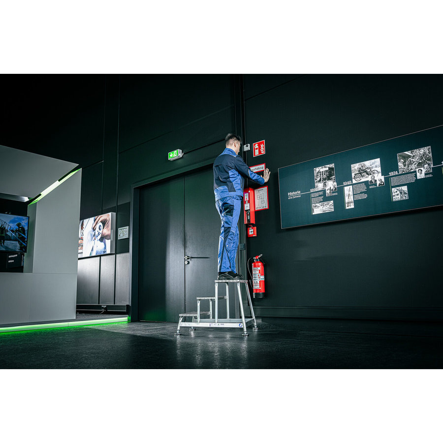 Günzburger Steigtechnik Arbeitspodest starr 5 Stufen