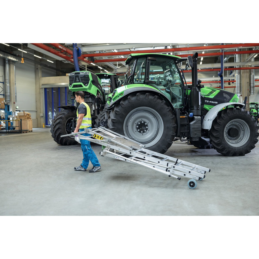 Günzburger Steigtechnik Plattformleiter FlexxStep 6 Sprossen