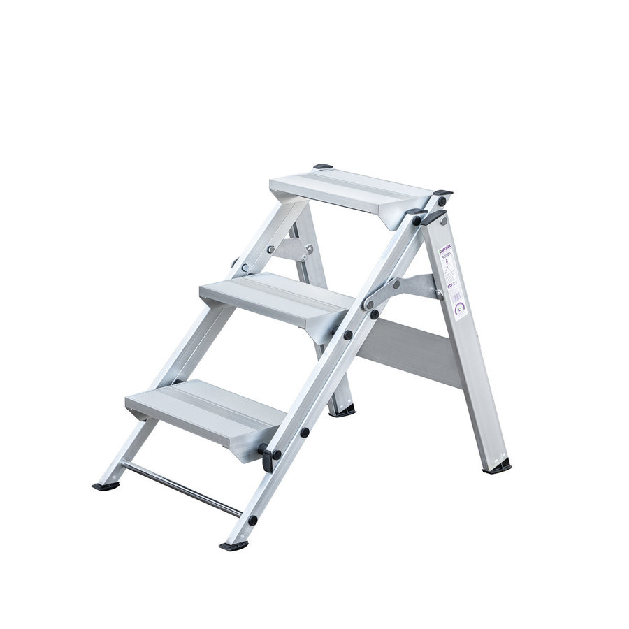 Günzburger Steigtechnik Klapptreppe 3 Stufen