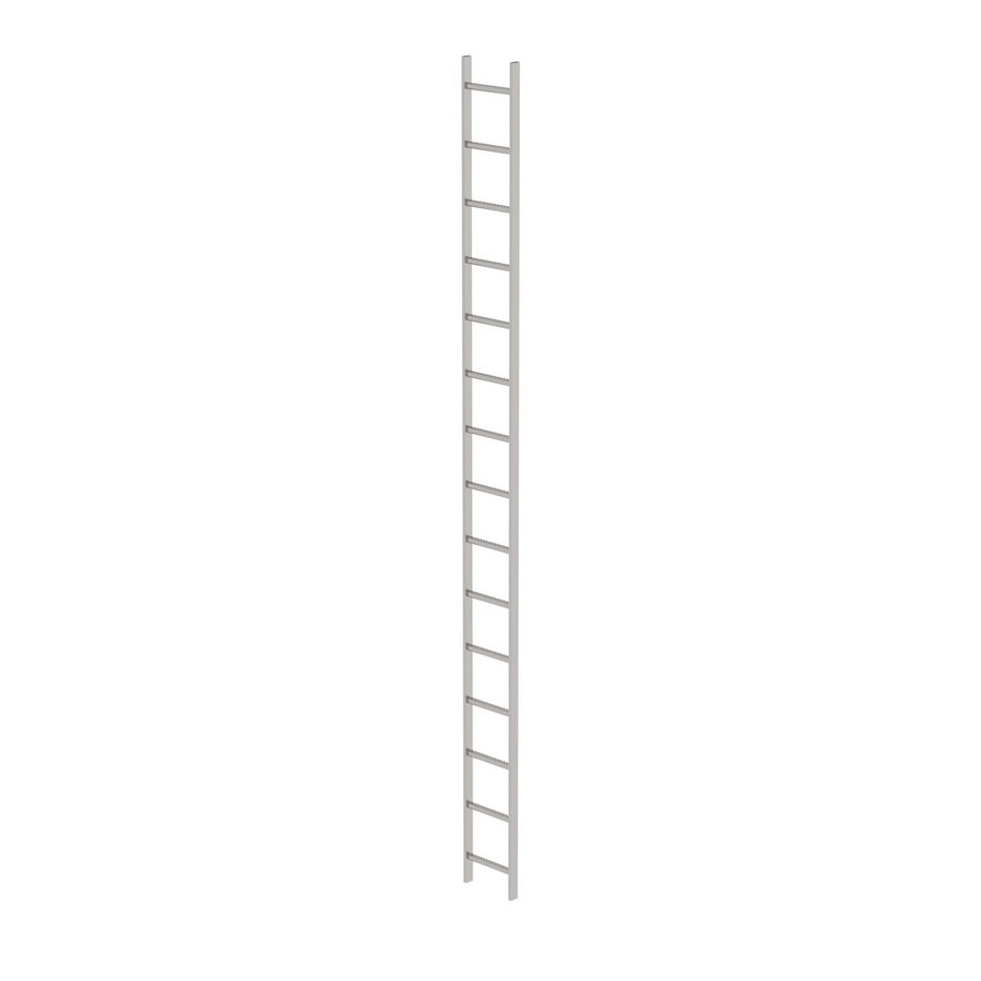 Günzburger Steigtechnik Schachtleiter Edelstahl V4A 300mm Lichte Weite 15 Sprossen