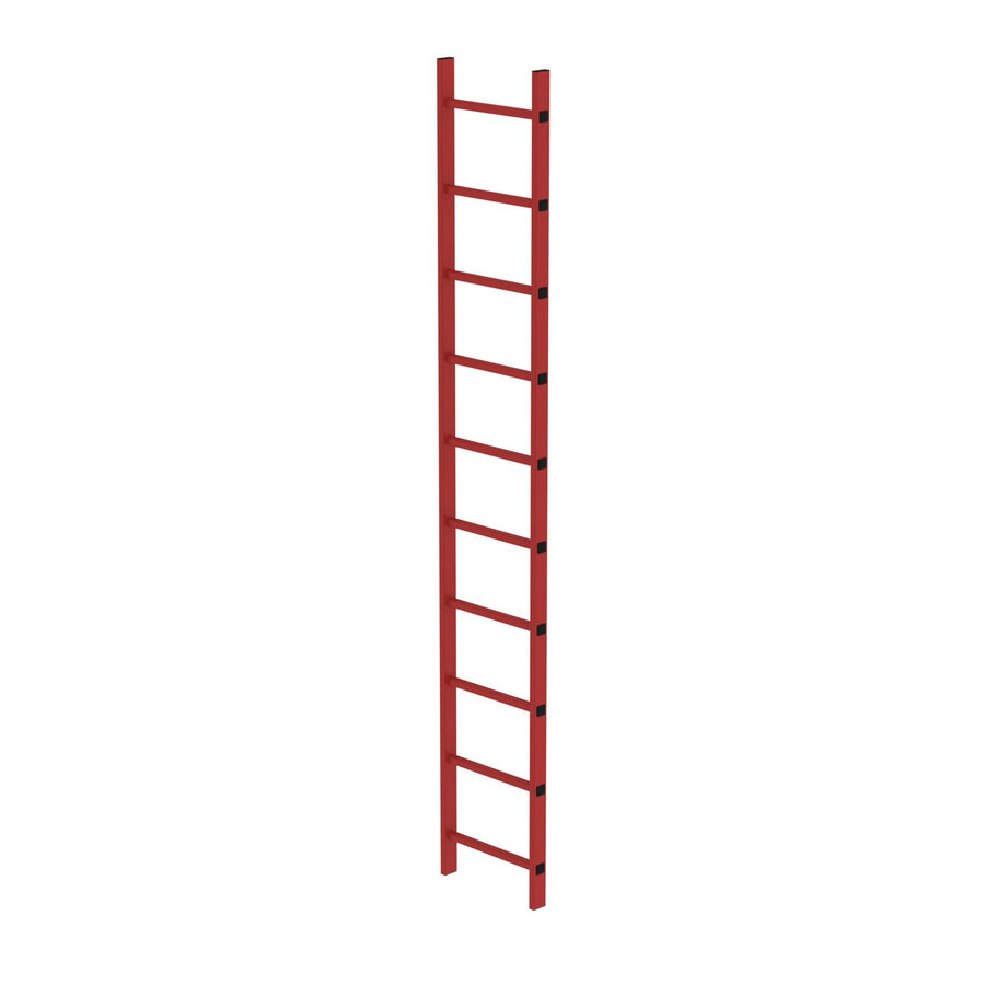 Günzburger Steigtechnik Schachtleiter GFK 400mm Lichte Weite 10 Sprossen